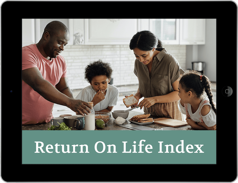 Return on Life Index Questionnaire - ipad cover